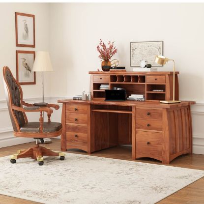 Picture of Helston Solid Wood Executive Desk
