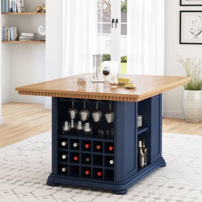 Picture of Ono Modern Counter Height Bar Table With Storage
