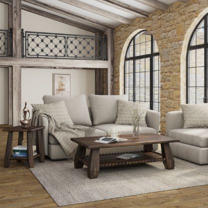 Picture of Enniskerry Rustic Solid Wood Coffee Table And End Table Set