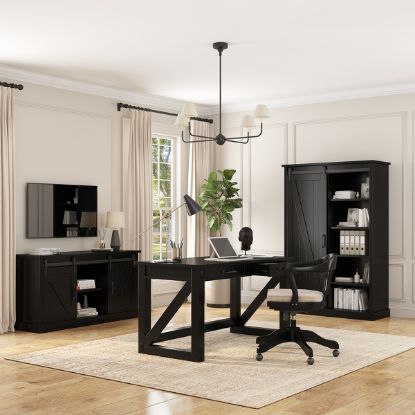 Picture of Bloomfield Solid Wood Home Office Furniture Set