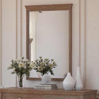 Picture of Shrewsbury Rustic Solid Wood Handcrafted Mirror Frame