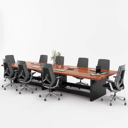 Picture of Homer Two Tone Live Edge Conference Table