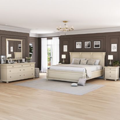 Picture of Otranto Solid Wood Contemporary 4 Piece Bedroom Set